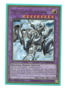 MECHABA INVOKADA Premium Gold Rare 1st YuGiOh Español MGED-EN025 NM- SP025 - Imagen 1 de 1