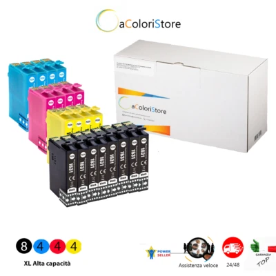 ACOLORISTORE KIT 20 Cartucce per WF2010W WF2510WF WF2520NF WF2530WF WF2540 WF2650DWF