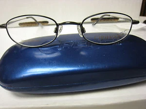 CARAVAGGIO EYEGLASS FRAMES Style GRAZIE Sz. 47-20-140 in GUNMETAL W/ Free CASE - Picture 1 of 4