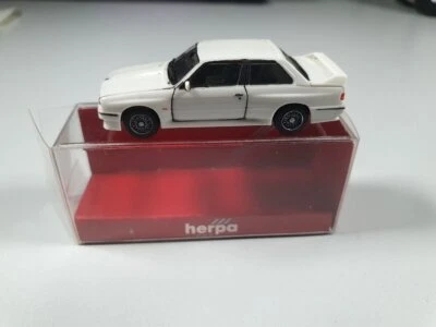 BMW M3 N°2061 Herpa Bianca Condizioni Perfette con scatola - Immagine 1 di 4