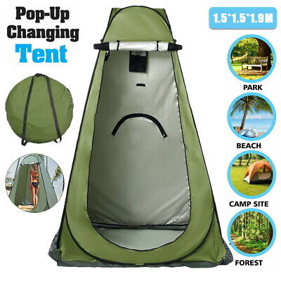 Portable Outdoor Pop Up Privacy Tent Camping Shower Toilet Changing Room Hiking • 13.99£