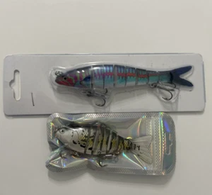 Fishing Lures-Jointed Segment Swimbaits-Bait Wobblers-Crankbait-Fishing Lure #5 - Picture 1 of 9