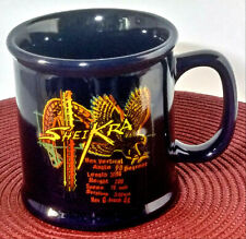 Busch Gardens Coffee Mug Sheikra 3D Heavy Tea Cup 14 fl oz Tampa Bay Fl