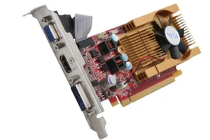 MSI NVIDIA GeForce 9400 GT (N94GT-MD512) 512MB GDDR2 SDRAM PCI Express x16 - Picture 1 of 3