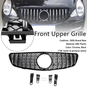 Front Bumper Grille Grill Fit Mercedes-Benz R-Class W251 R350 R500 2005-2009 CA - Bild 1 von 19