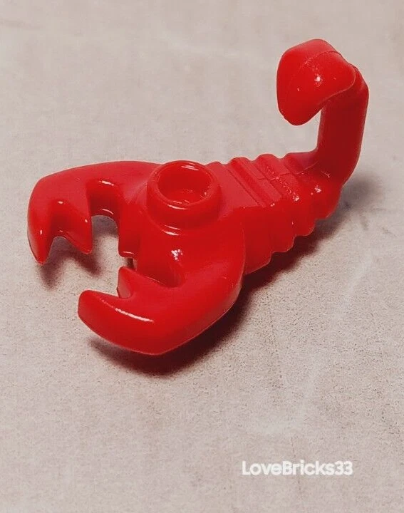 New LEGO Insect XTREME Desert Horror Scorpion RED Ground Villain Bug Poisonous - Image 1 of 1