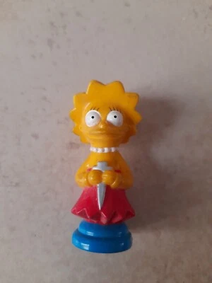 JEU D'ECHECS LES SIMPSON - PIECE DE RECHANGE - LISA FOU - Photo 1/3
