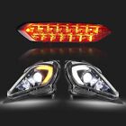 Led Headlights &Tail Light Kit For 2006-2018 Yamaha Raptor 700R 700 Yfz450r 450X