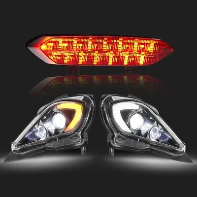 Kit de faros LED y luces traseras para Yamaha Raptor 700R 700 YFZ450R 450X 2006-2018 Foto 1 de 4