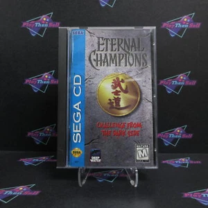 Eternal Champions Challenge From the Dark Side Sega CD CS Complete CIB - (See.. - Picture 1 of 7