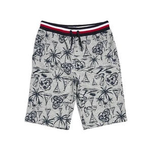 Chaps Boys Allover Print Elastic Waistband Shorts Size 8 - Picture 1 of 2