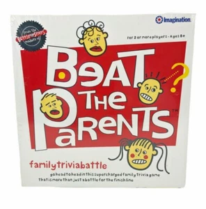 Juego de mesa Beat The Parents Trivia Challenge niños adultos familia - totalmente nuevo 2005 - Imagen 1 de 4