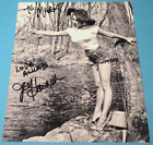 Joy Harmon  ~   8 x 10  B&W  Authentic  Autographed  Photo