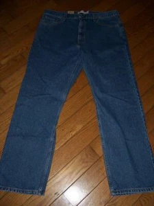 NEW LEVI'S 505 REGULAR FIT DENIM JEANS 40" W 32" L MEDIUM INDIGO BLUE MSRP 68.00 - Picture 1 of 5