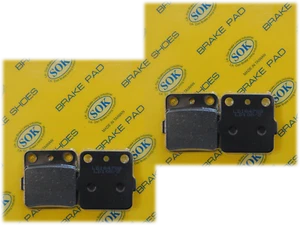 PASTILLAS DE FRENO DELANTERAS aptas para ARCTIC CAT DVX 400 2004-2008 DVX400 - Imagen 1 de 2