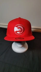 Atlanta Hawks NBA New Era 9fifty Snapback Trucker Sombrero Rojo Blanco Nuevo $36.99 - Imagen 1 de 10
