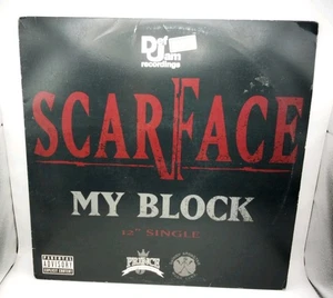 VINTAGE VINYL ALBUM PROMO SINGLE SCARFACE MY BLOCK - Picture 1 of 3