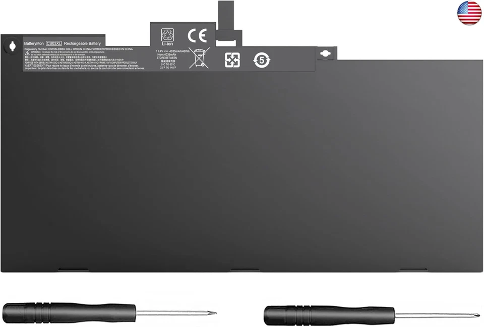 Batería CS03XL Compatible con HP Elitebook 745 755 840 848 850 G3 G4, ZBook Foto 1 de 4