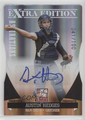 2011 Donruss Elite Extra Edition Prospects /100 Austin Hedges #28 Auto - Image 1 of 2