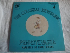 1976 LORNE GREENE The Colonial Keystone Pennsylvania Bicentennial NEW SEALED LP - Picture 1 of 2