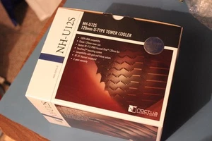 Boxed Noctua NH-U12S Ultra-Quiet Slim CPU Cooler with NF-F12 Noctua fan + parts - Photo 1/15