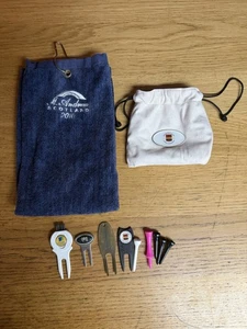 Golf Accessories Collectables Lot St Andrews Towel Eaton Golf Club Bag x 11 - Picture 1 of 8