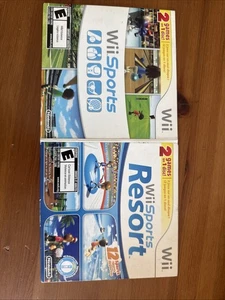 Nintendo - Wii Sports and Wii Sports Resort 2 in 1 Combo Game Disc Only Tested - Picture 1 of 2