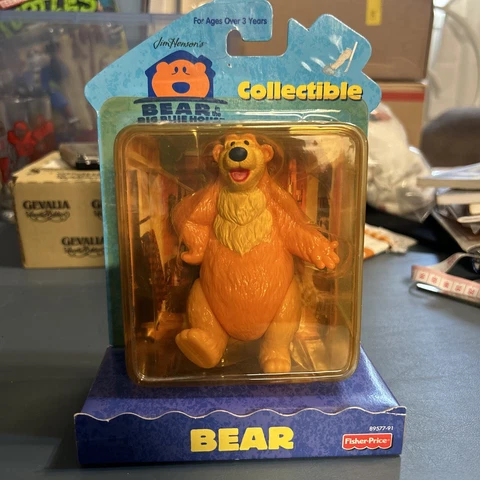 VINTAGE JIM HENSON'S BEAR IN THE BIG BLUE HOUSE  PVC ACTION FIGURE TOY NEW! Cover