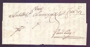 Vorphilabrief Baden mit Stempel DE GENGENBACH. und RHEINHAUSEN mit Inhalt (664) - Bild 1 von 6