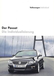 VW PASSAT INDIVIDUAL B6 Ausstattungen Optik Prospekt Brochure plus Farben 200 AF