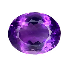 9.050 CTS  PURPLE NATURAL AMETHYST OVAL CUT ,SEE VIDEO