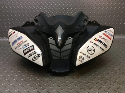 08-16 Yamaha YZF-R6 YZF R6 Faro Cabeza Luz Centro Nariz Carenado Foto 1 de 4