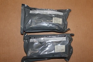 2 Israeli Bandages 6 in Sterile Wound Dressing Compression Wrap Expired 2013 - Picture 1 of 3
