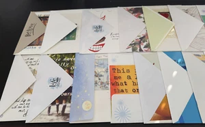 VINTAGE HALLMARK brand BLANK greeting card & envelope NEW - Picture 1 of 31