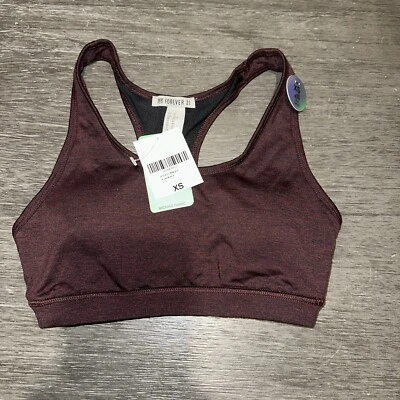 Sujetador deportivo Forever 21 tela absorbente alto impacto XS Foto 1 de 4