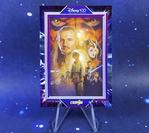 Anakin Phantom Menace 2023 Kakawow Cosmos Disney 100 Star Wars Poster Card /288 - Picture 1 of 14