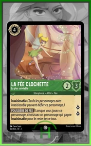 La Fée Clochette - 93/204 - Chapitre 1 - Carte Lorcana Française Neuve - Picture 1 of 1