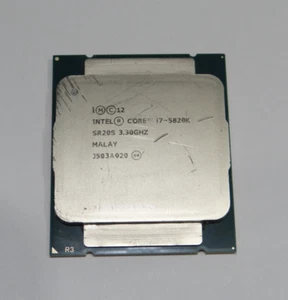Intel Core i7-5820K 3.3 GHz LGA2011-3 6 Core SR20S CPU Processors 15 MB - Picture 1 of 2