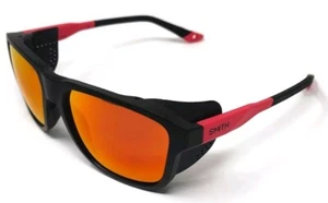 Smith Optics/ NorthFace-Embark Sunglasses-MttBlckRd/ChromaPop+PlrzdMirrorRd Lens - Picture 1 of 7