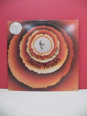 12" 2xLP & 7" EP EX Stevie Wonder Songs In The Key Of Life 1976 Tamla T13-340C2 - Image 1 of 4