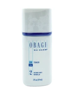 Tóner Obagi Nu-Derm AM/PM 2 fl oz/ 59 ml. Tóner facial tamaño de viaje *sin caja* - Imagen 1 de 3