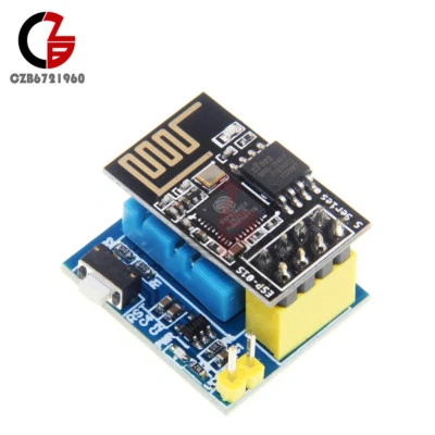 ESP8266 DHT11 Temperature Humidity Wireless WiFi Module Module ESP-01/01S+Shield - Image 1 of 4