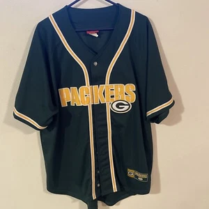 Camiseta deportiva vintage estilo béisbol de los Green Bay Packers adulto X-grande - Imagen 1 de 11