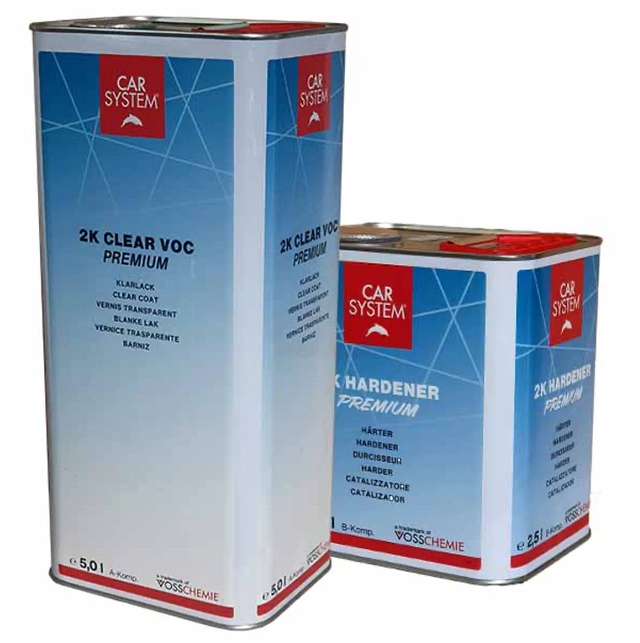 Carsystem | 2K Clear Voc Premium 5 Litri + Catalizzatore 2K premium 2,5 litri | - Immagine 1 di 1