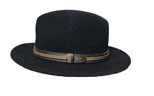 Bailey of Hollywood Men L Black Wool Hat 