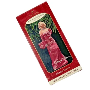 Marilyn Monroe #1 sello hecho a mano recuerdo adorno de Navidad 1997 - Imagen 1 de 8