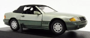 Detail Cars 1/43 Scale ART232 - Mercedes Benz 320 SL S/Top - Metallic Green - Picture 1 of 4