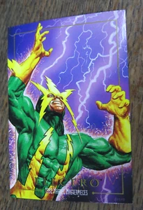 Electro 1992 Marvel Masterpieces Tarjeta Base 23 Jusko BONITA TARJETA - Imagen 1 de 3