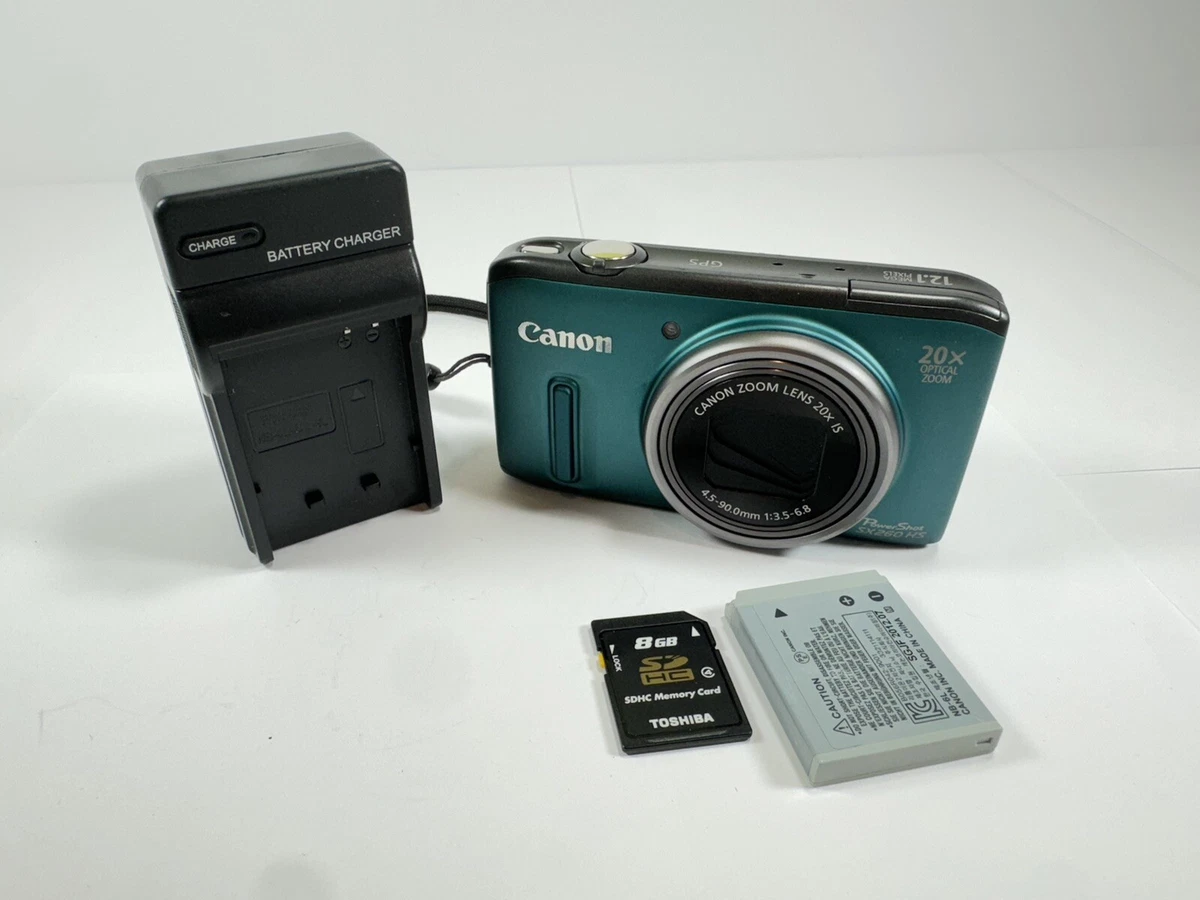 Preços baixos em Canon Powershot Sx260 Hs Câmeras Digitais | eBay