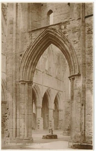 Postal de The Nave Tintern Abbey Monmouthshire Gales UK Rotary Photographic Co. - Imagen 1 de 2